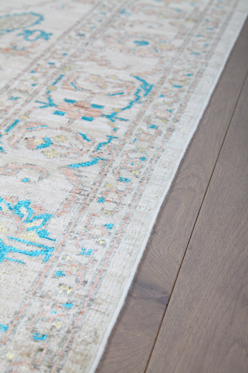 Tappeto Ziegler Decorativo floreale, fatto a mano 238x175cm