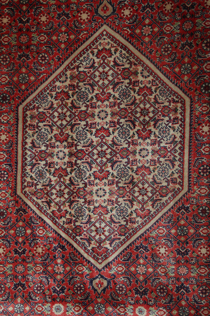 Handmade Bidjar Wool Rug Red