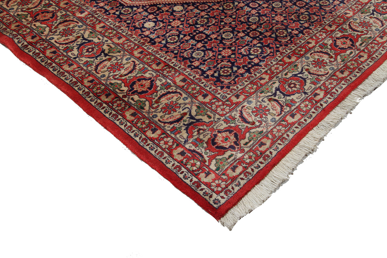 Handmade Bidjar Wool Rug Red