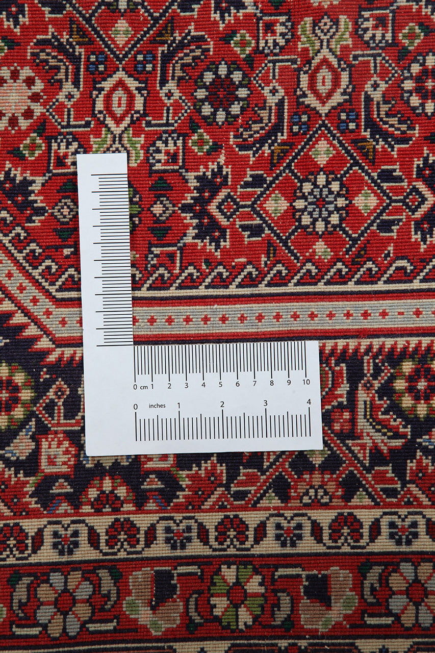 Handmade Bidjar Wool Rug Red