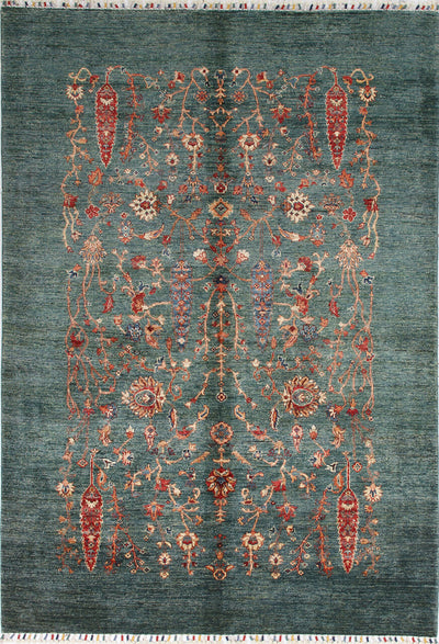 Tappeto Ziegler Decorativo floreale, fatto a mano 242x170cm - CarpetLiving