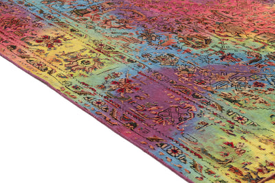 Handmade Authentic Vintage Oriental Rug, 302x200cm
