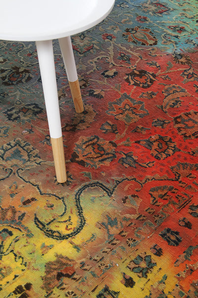 Tappeto Orientale Vintage autentico, fatto a mano 295x240cm