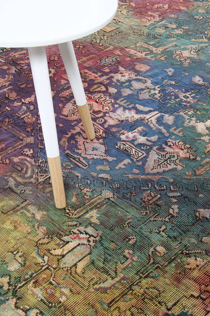 Tappeto Orientale Vintage autentico, fatto a mano 285x194cm