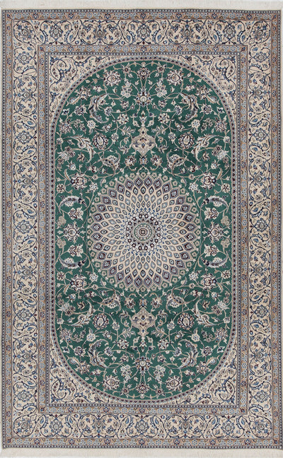 Fine Persian Nain Rug 9La 318_203 cm