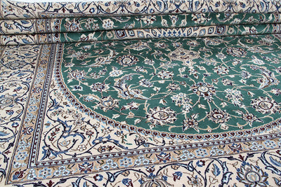 Fine Persian Nain Rug 9La 318_203 cm