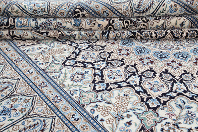 Fine Persian Nain Rug 9La 377_252 cm