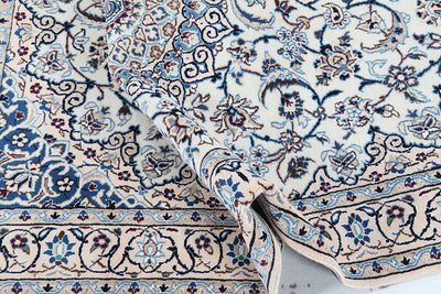 Fine Persian Nain Rug 9La 206_125 cm