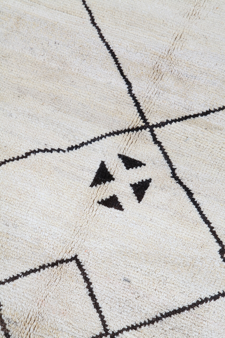 Taimany - Multicolor Tribal Wool Rug - Hand-Knotted 240x150cm