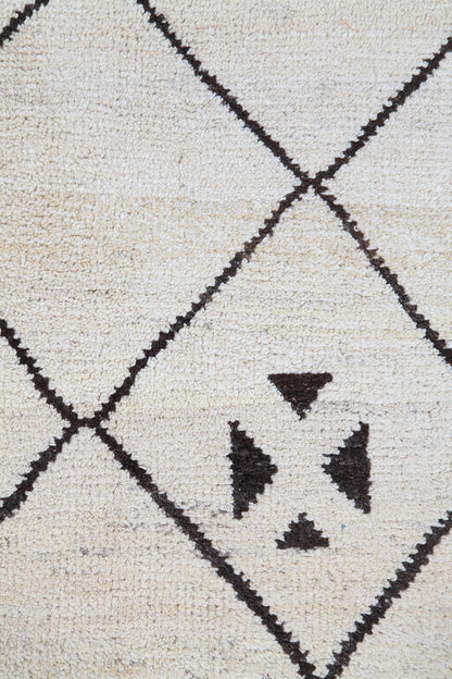 Taimany - Multicolor Tribal Wool Rug - Hand-Knotted 240x150cm