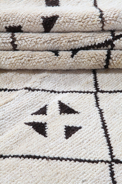 Taimany - Multicolor Tribal Wool Rug - Hand-Knotted 240x150cm