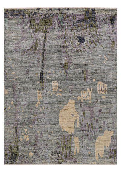 Tappeto Moderno in lana, fatto a mano, design astratto 235x171cm