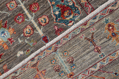 Handmade Ziegler Decorative Floral Rug, 197x150cm