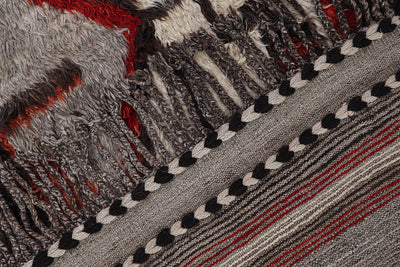 Tappeto stile berbero Navajo multicolore, fatto a mano 215x161cm - CarpetLiving
