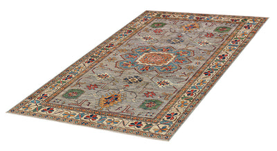 Tappeto Afghan Kazak premium in lana, fatto a mano 231x165cm