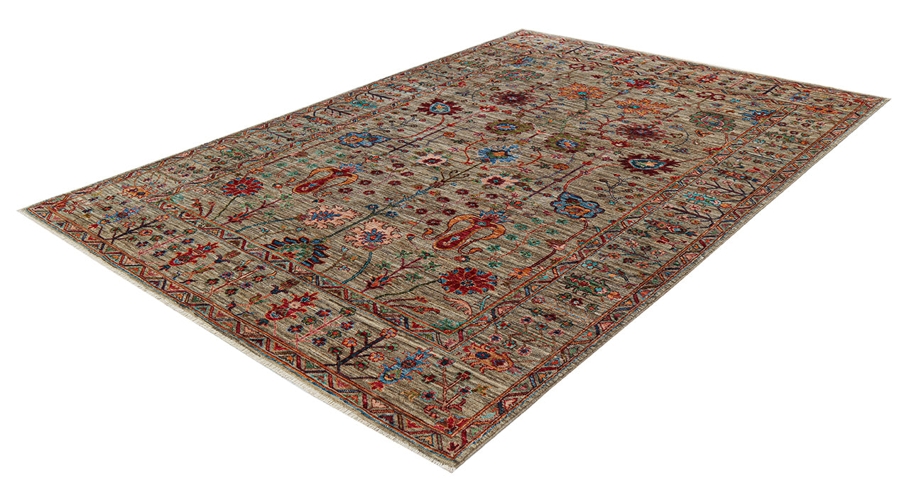 Handmade Ziegler Decorative Floral Rug, 249x172cm