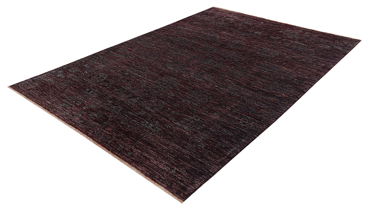 Handmade Modern Wool Rug, Abstract Design, 234x174cm