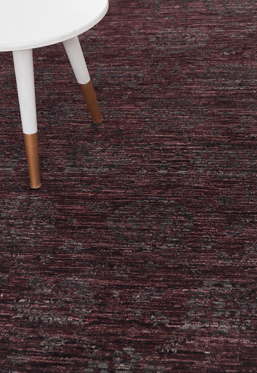 Handmade Modern Wool Rug, Abstract Design, 234x174cm