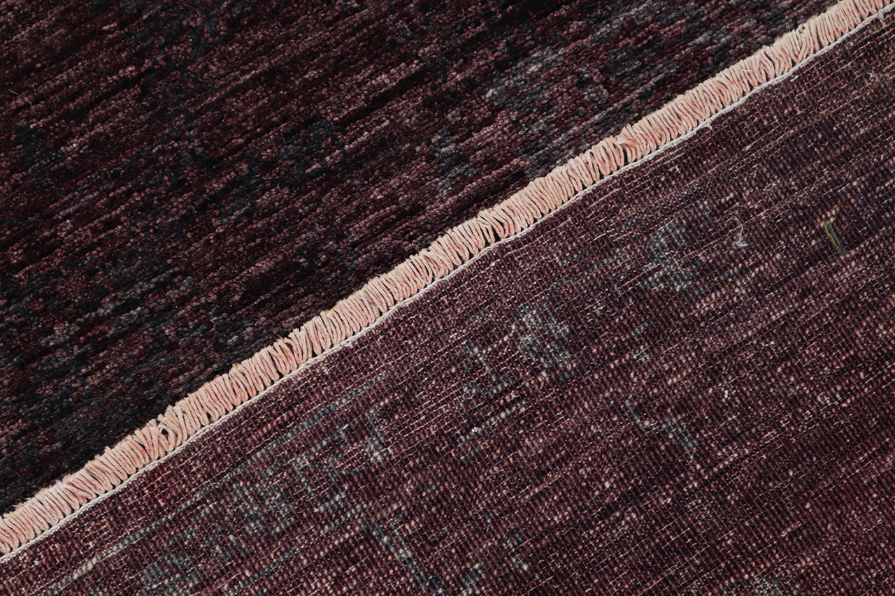 Handmade Modern Wool Rug, Abstract Design, 234x174cm