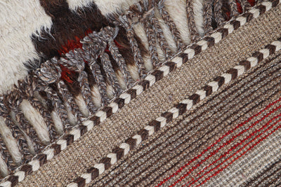 Tappeto stile berbero Navajo multicolore, fatto a mano 308x259cm - CarpetLiving