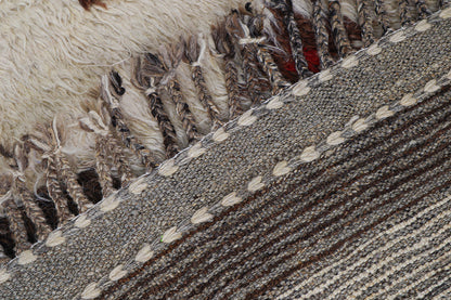 Navajo Berber style carpet multi, handmade 300x250cm
