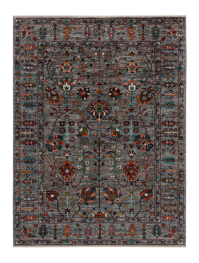 Tappeto Ziegler Decorativo floreale, fatto a mano 206x153cm