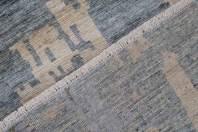 Tappeto Moderno in lana, fatto a mano, design astratto 243x174cm