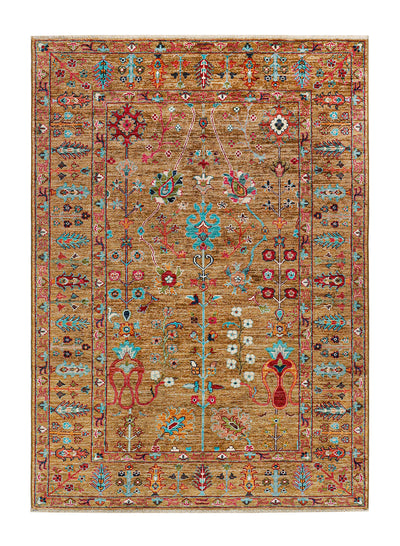 Tappeto Ziegler Decorativo floreale, fatto a mano 188x130cm