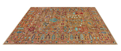 Tappeto Ziegler Decorativo floreale, fatto a mano 188x130cm