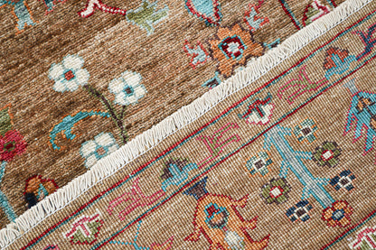 Handmade Ziegler Decorative Floral Rug, 188x130cm