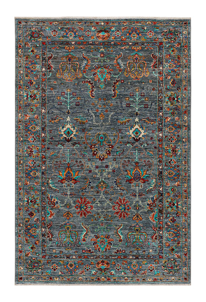 Handmade Ziegler Decorative Floral Rug, 196x128cm