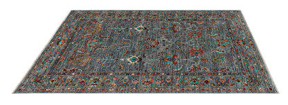 Handmade Ziegler Decorative Floral Rug, 196x128cm