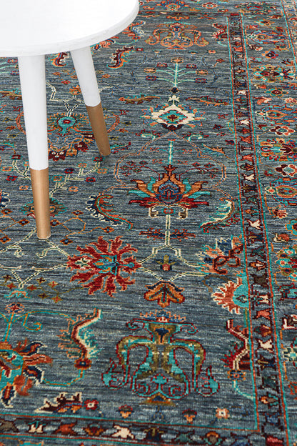 Handmade Ziegler Decorative Floral Rug, 196x128cm