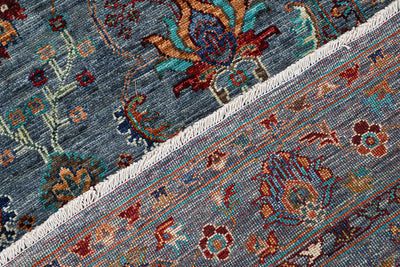 Tappeto Ziegler Decorativo floreale, fatto a mano 196x128cm