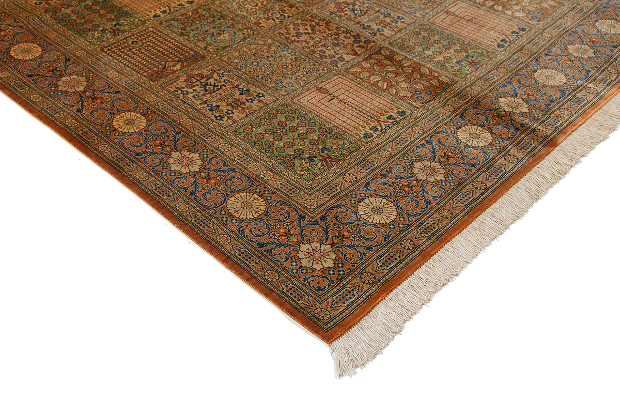 Persian Qum Silk Rug 205_135 cm