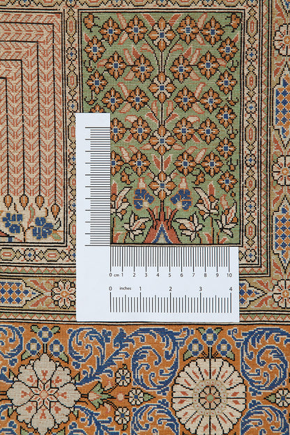 Persian Qum Silk Rug 205_135 cm