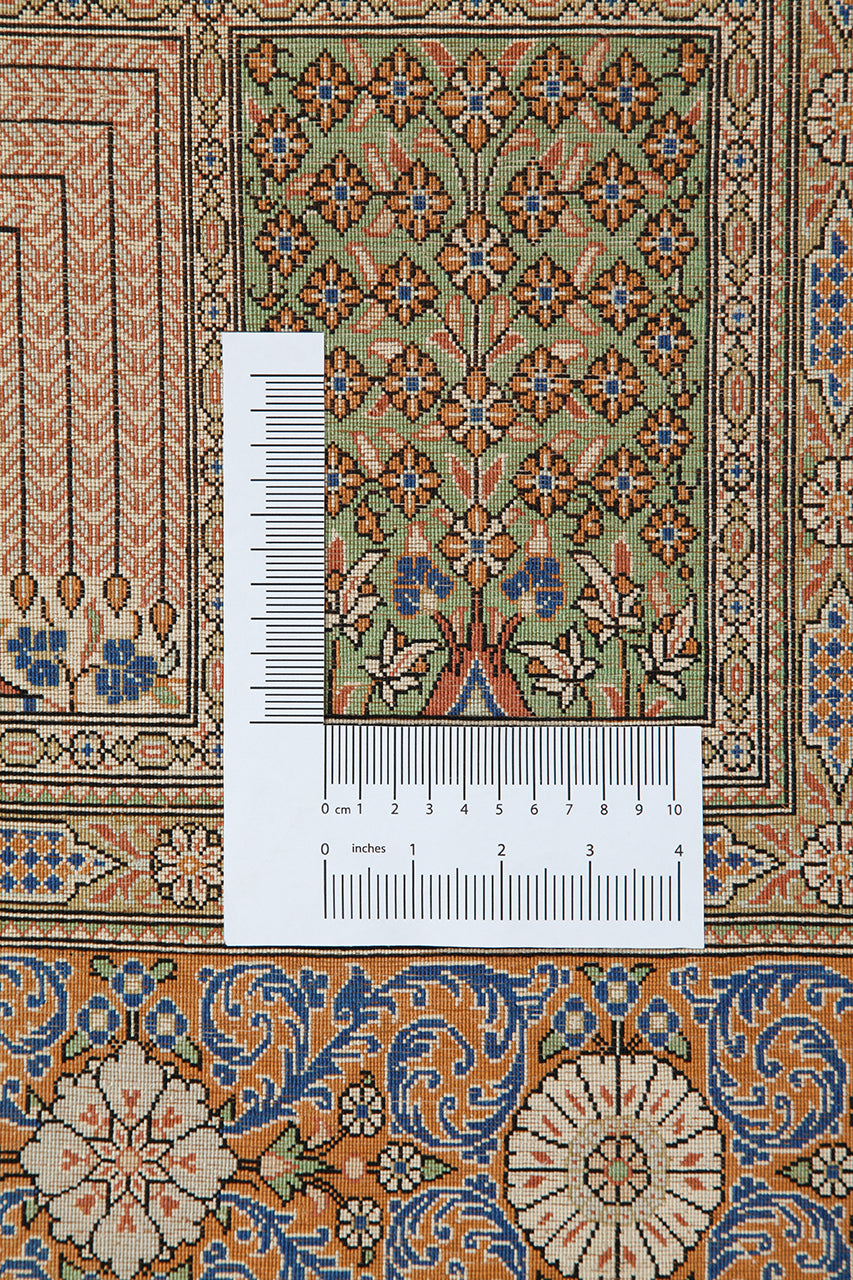 Persian Qum Silk Rug 205_135 cm