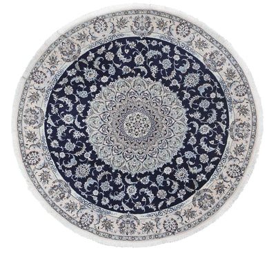 Fine Persian Nain Rug 9La 214_214 cm