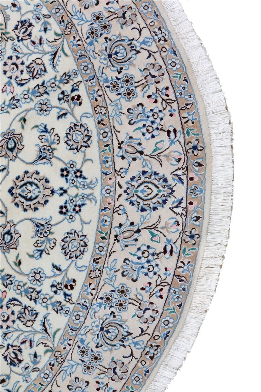 Tappeto Persiano rotondo NAIN 9L fine 210x210cm