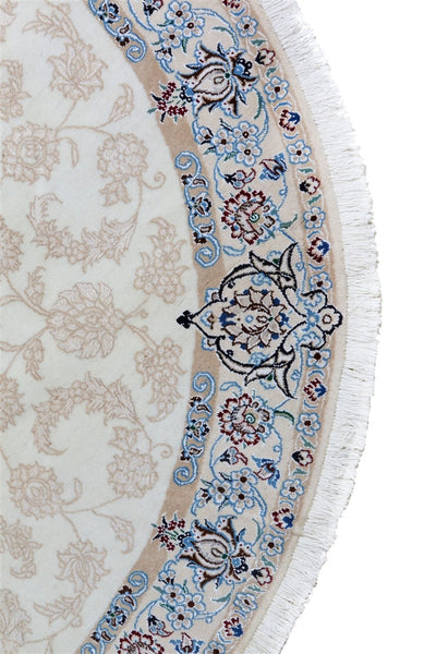 Fine Persian Nain Rug 9La 210_210 cm