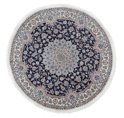 Fine Persian Nain Rug 9La 206_206 cm