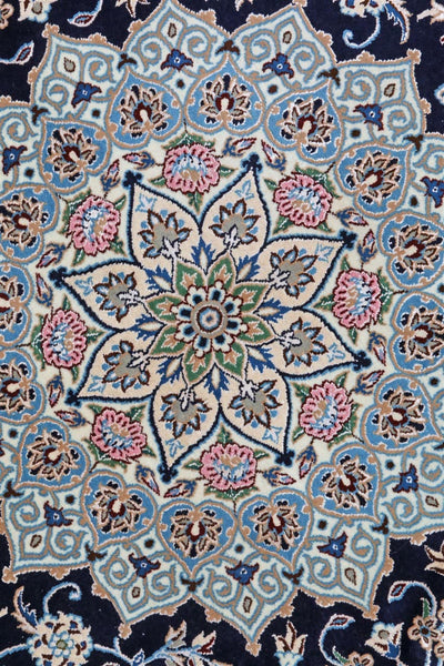 Fine Persian Nain Rug 9La 206_206 cm