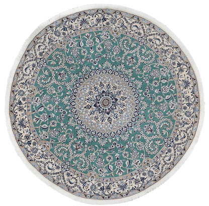 Fine Persian Nain Rug 9La 205_205 cm