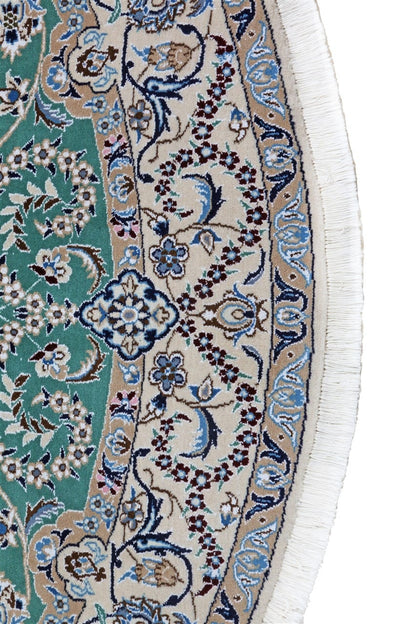 Fine Persian Nain Rug 9La 205_205 cm