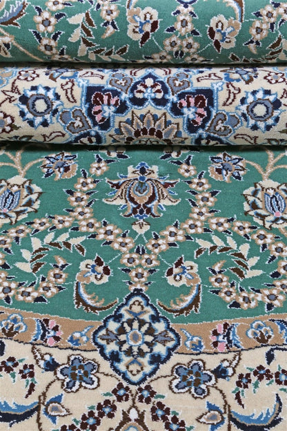 Fine Persian Nain Rug 9La 205_205 cm