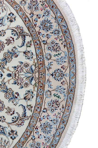 Fine Persian Nain Rug 9La 205_205 cm