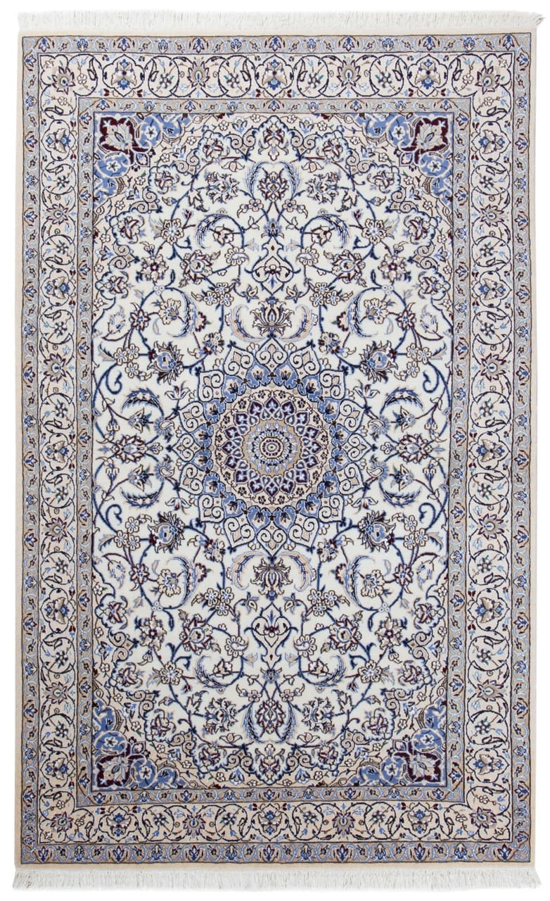 Fine Persian Nain Rug 9La 208_126 cm