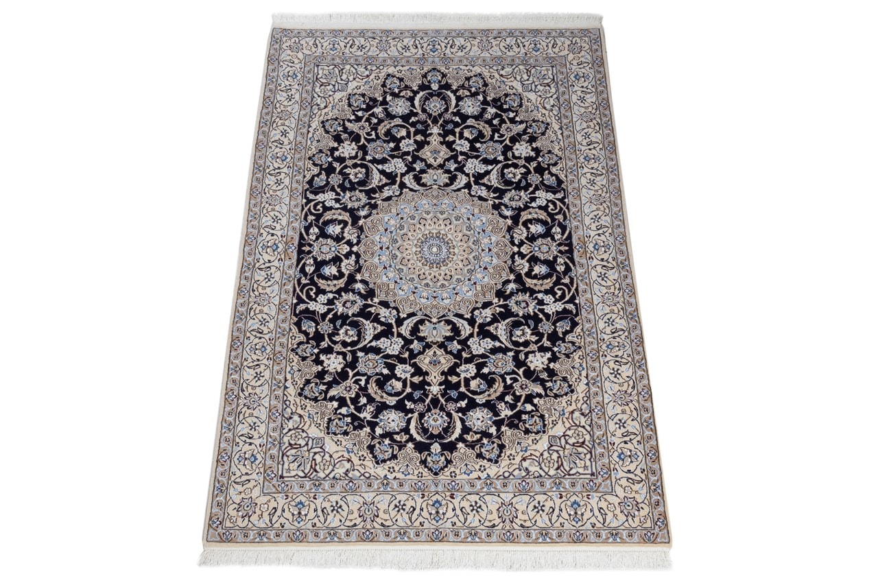 Fine Persian Nain Rug 9La 202_125 cm