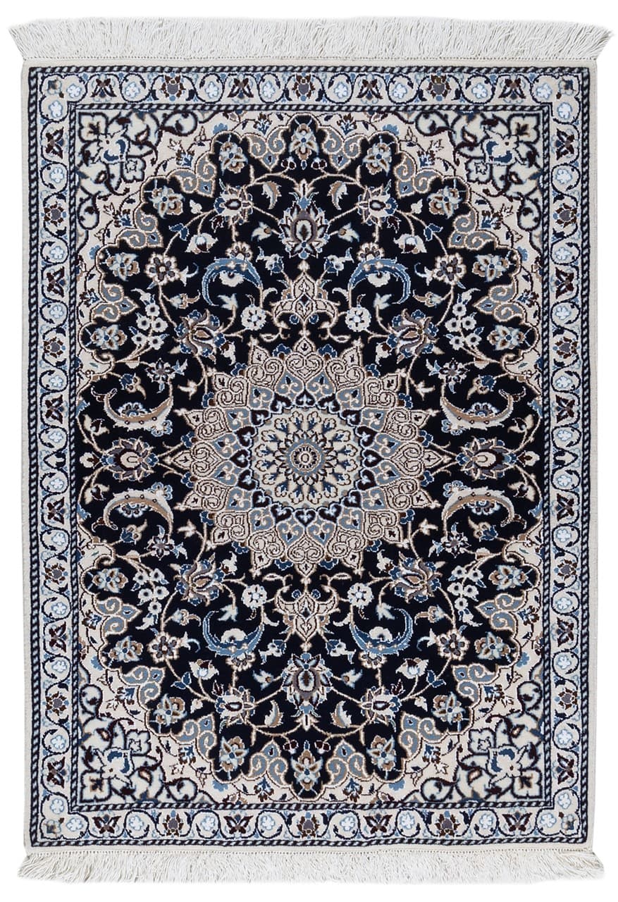Fine Persian Nain Rug 9La 123_90 cm