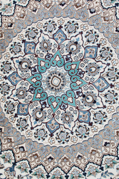 Tappeto Persiano NAIN 9L fine 255x255cm - CarpetLiving